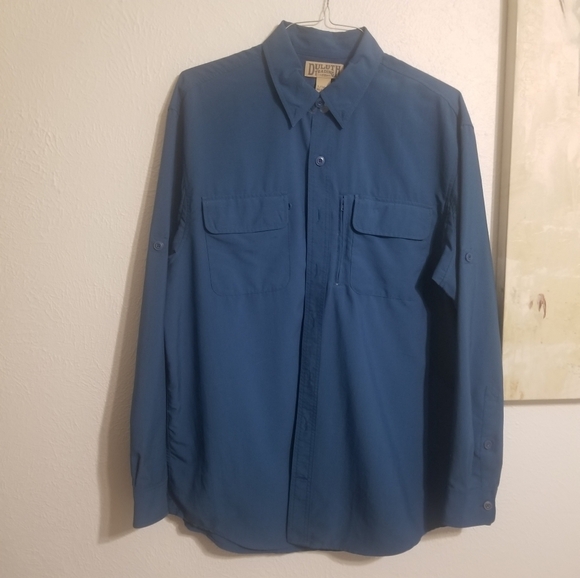Duluth Trading Co Other - Duluth Trading Co Long Sleeve Button Up Sz L/Tall